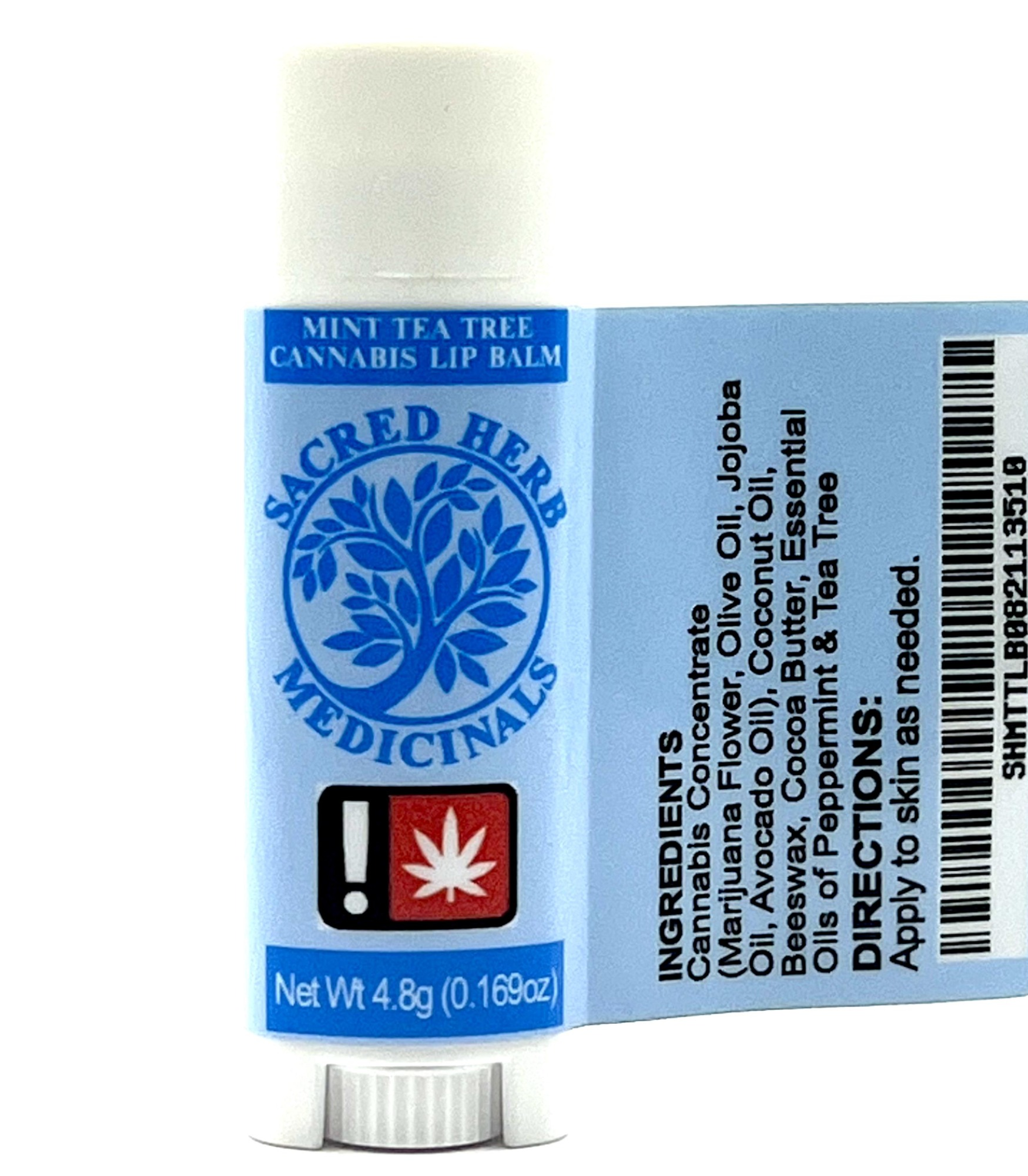 Photograph of product: Sacred Herb | Lip Balm Mint Extra Strength