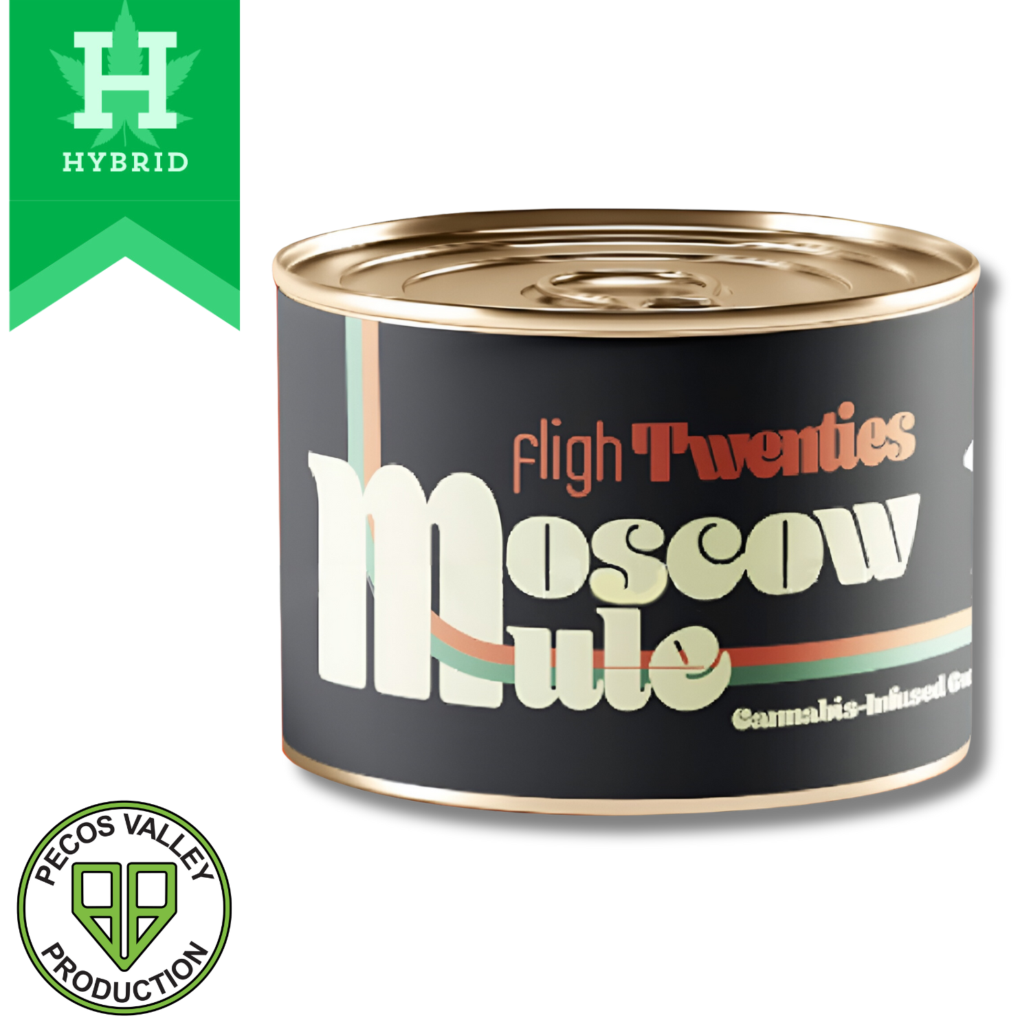 Photograph of product: AL-Fligh | Edible TH-oui | Gummies | 10pk | Moscow Mule | 500mg