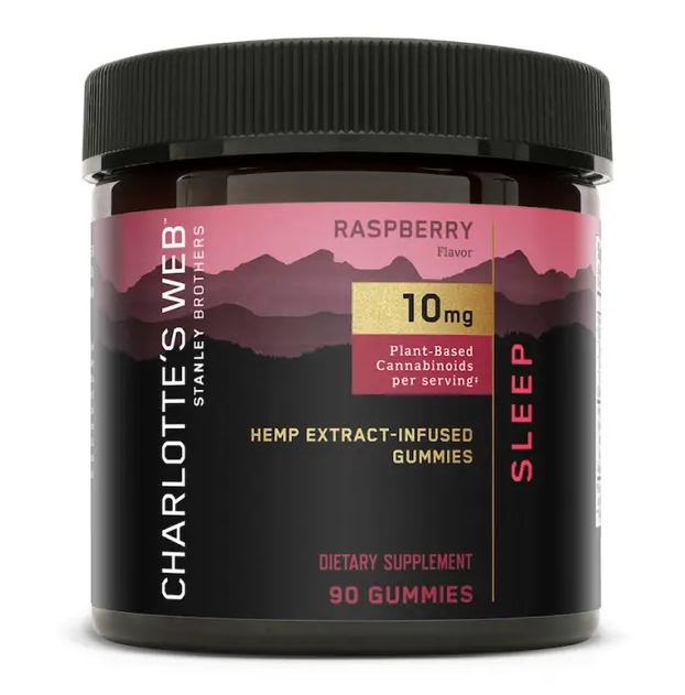 Photograph of product: Charlotte's Web 10mg CBD Sleep Gummies