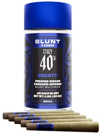 Photograph of product: Biscotti [I] - Infused 40's Mini Blunts 5PK