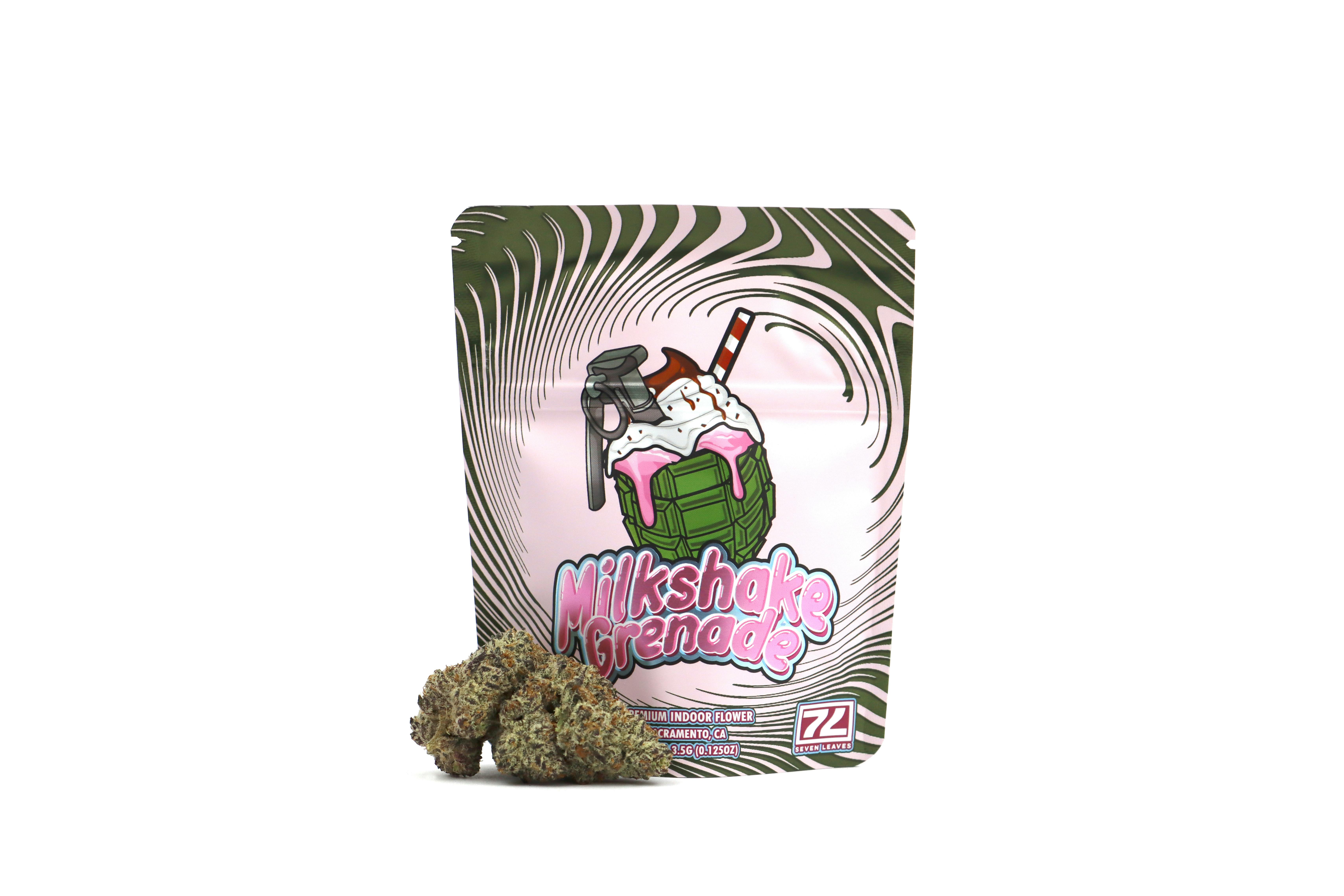 Photograph of product: Milkshake Grenade Hybrid Indoor Flower - 3.5g