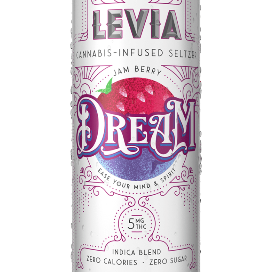 Photograph of product: Dream | Jam Berry | Seltzer | 5mg | Levia