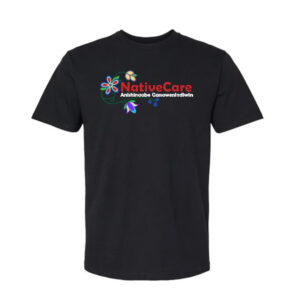 Photograph of product: Black T-shirt