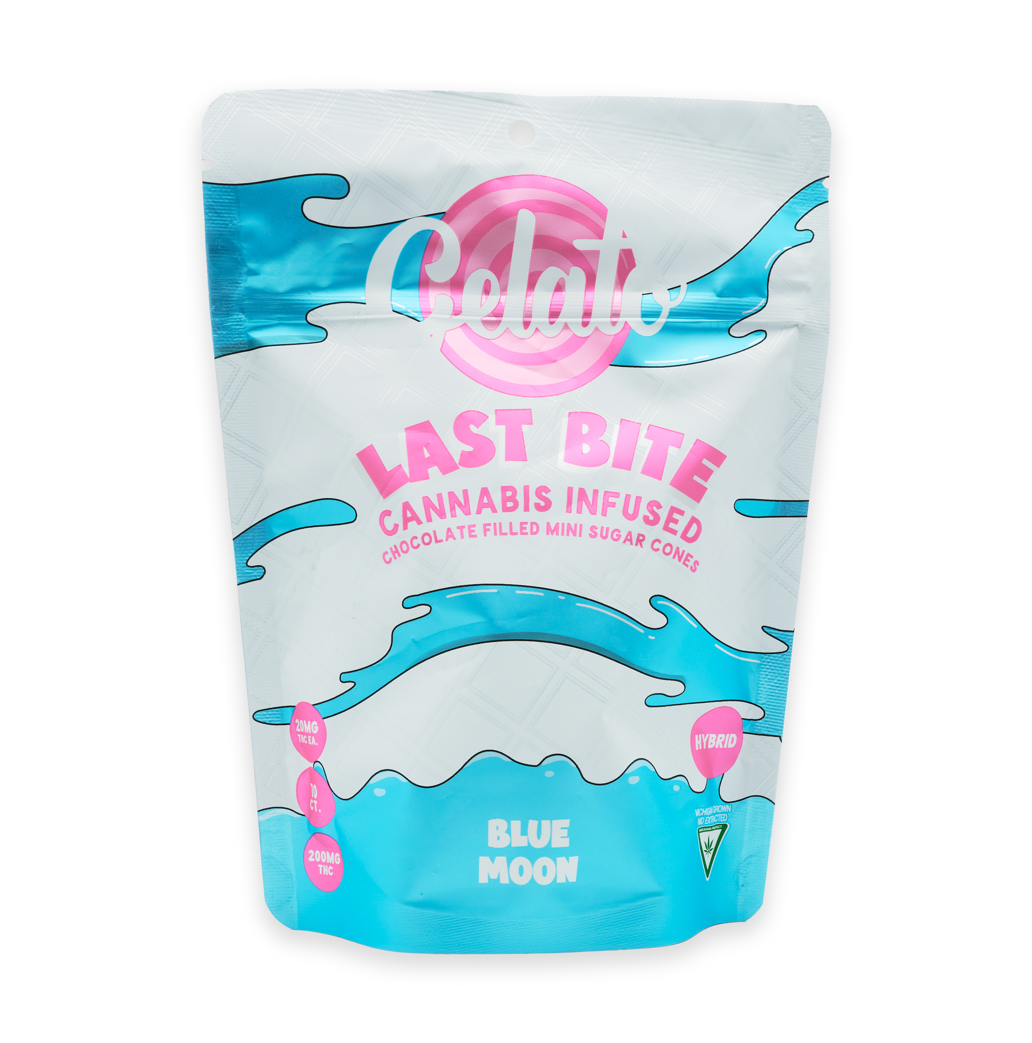 Photograph of product: Blue Moon | 200MG Infused Mini Sugar Cones