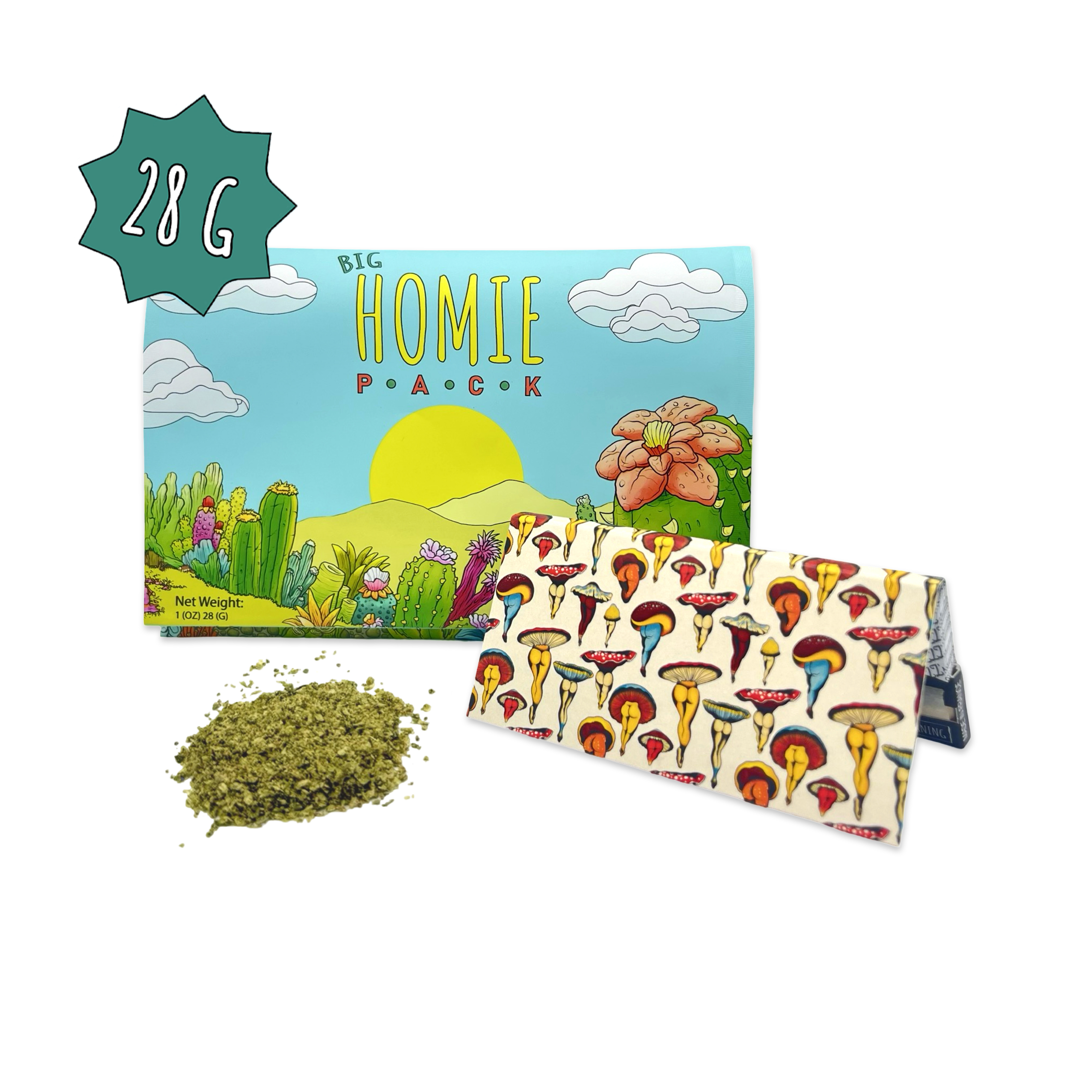 Photograph of product: ZZZ's Big Homie Pack | Planet Of The Grapes Pre-Ground I 28g