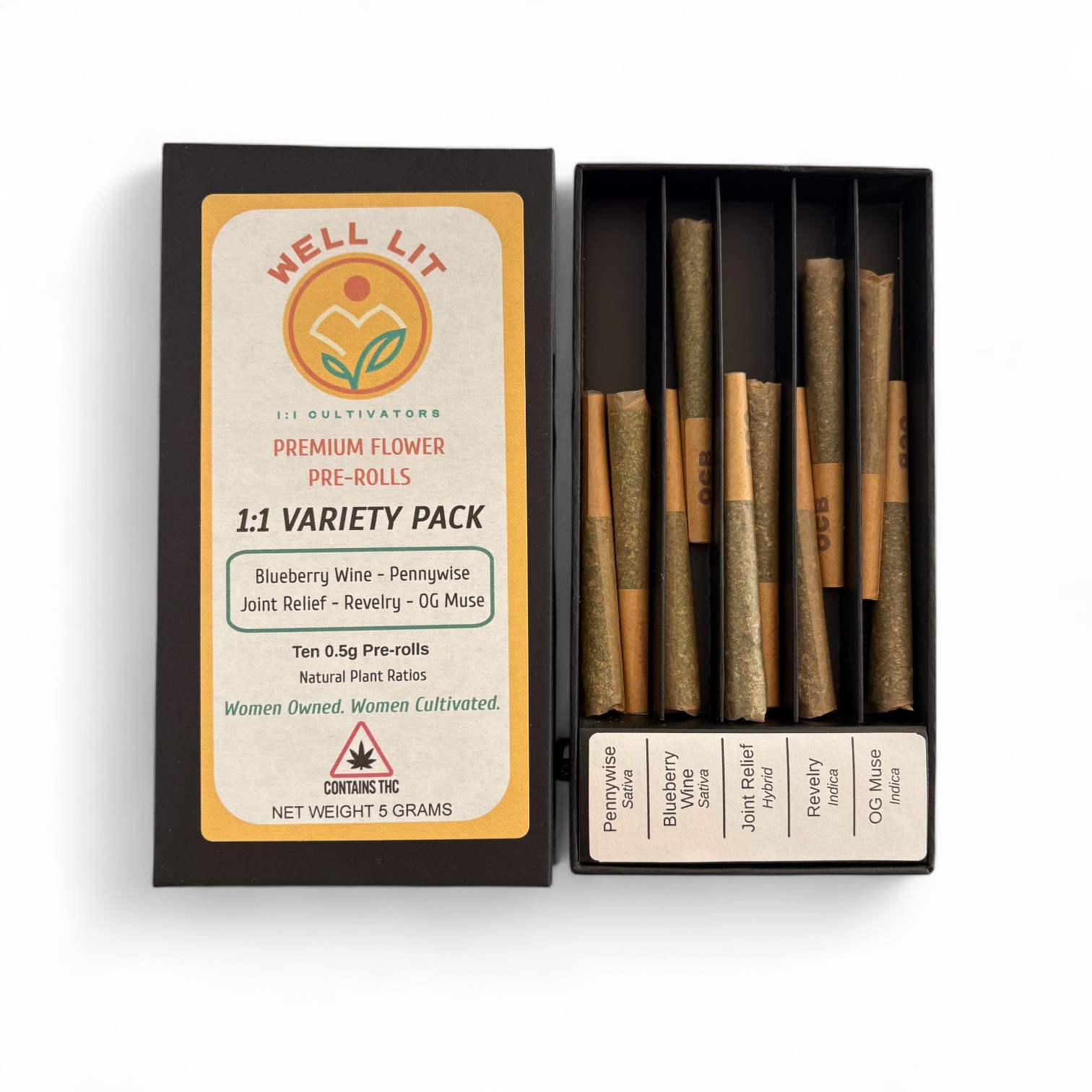 Photograph of product: Well Lit 1:1 Multipack Pre Roll