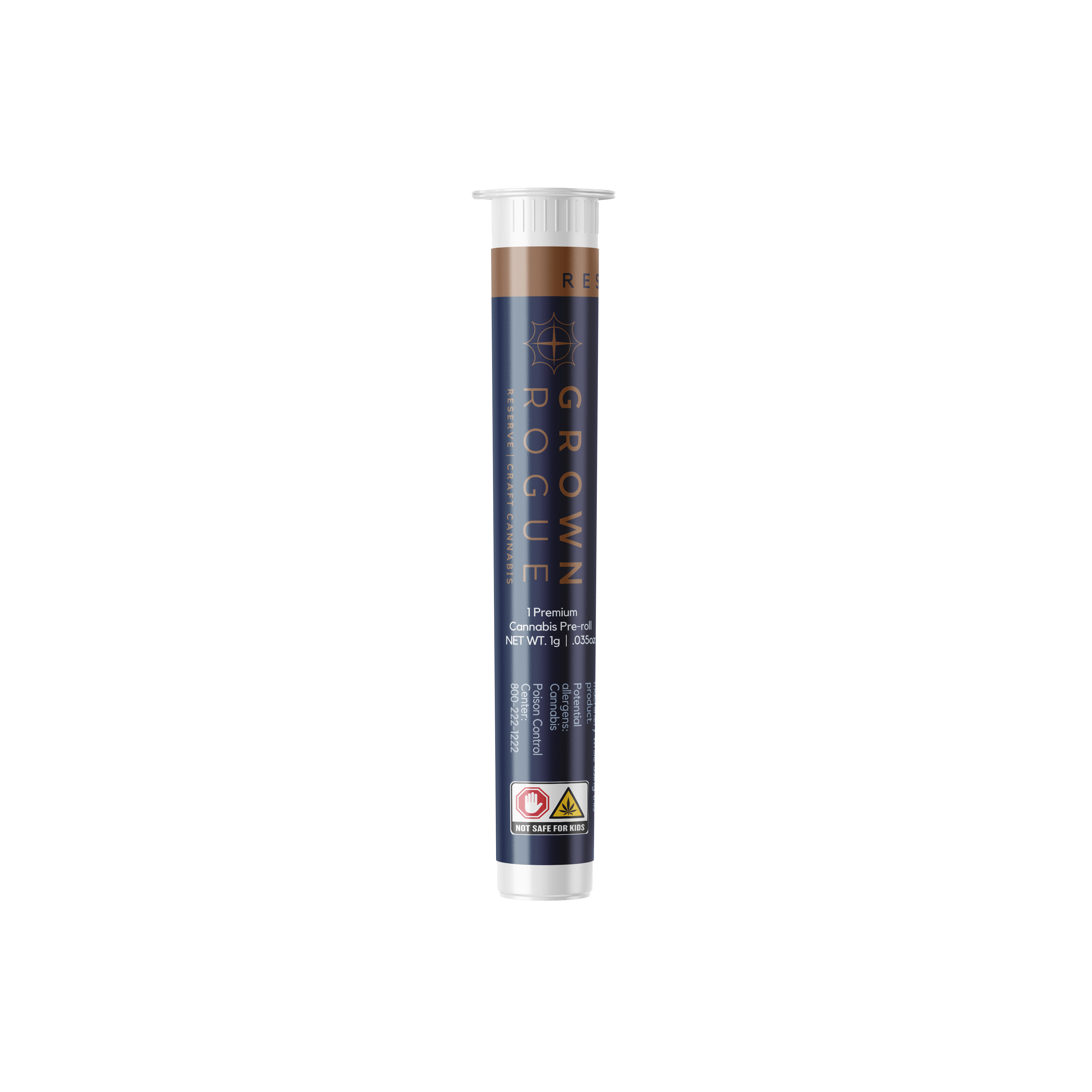 Photograph of product: GROWN ROGUE | WASHINGTON APPLE RESERVE PRE-ROLL 1G