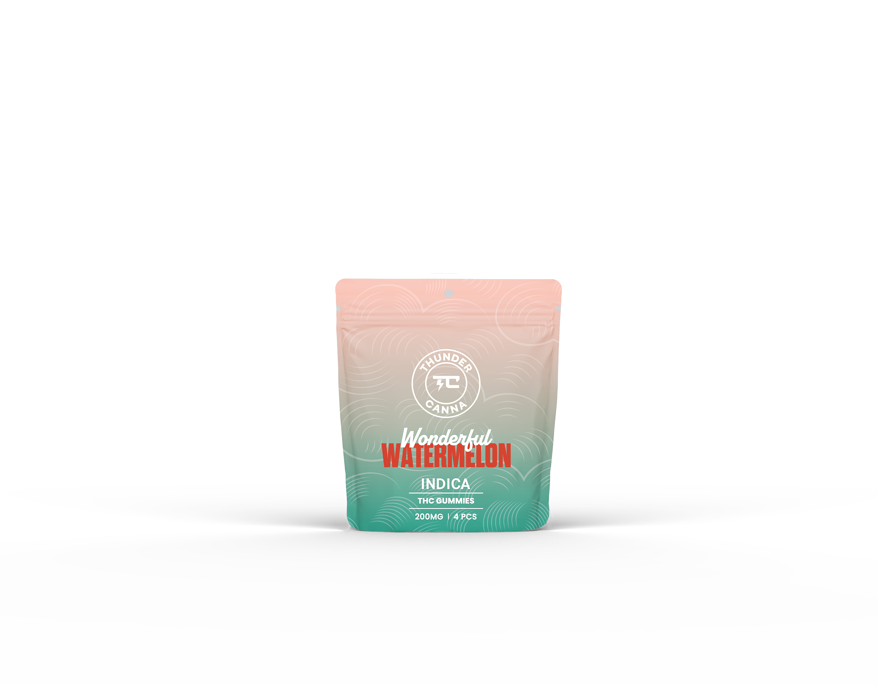 Photograph of product: Gummies 200mg l Watermelon l Oui'd l Thunder Canna