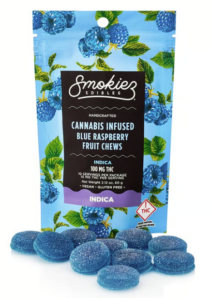Photograph of product: Sweet Blue Raspberry - 10pk | 100mg