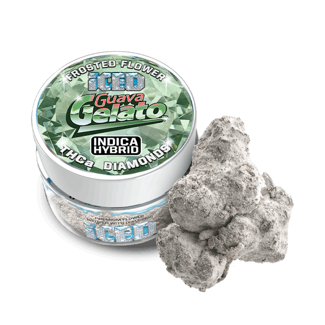 Photograph of product: Guava Gelato (IH) 3.5g TH-ouia Infused Jar - Retail