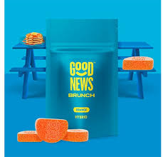 Photograph of product: Brunch Orange Gummies | 100mg