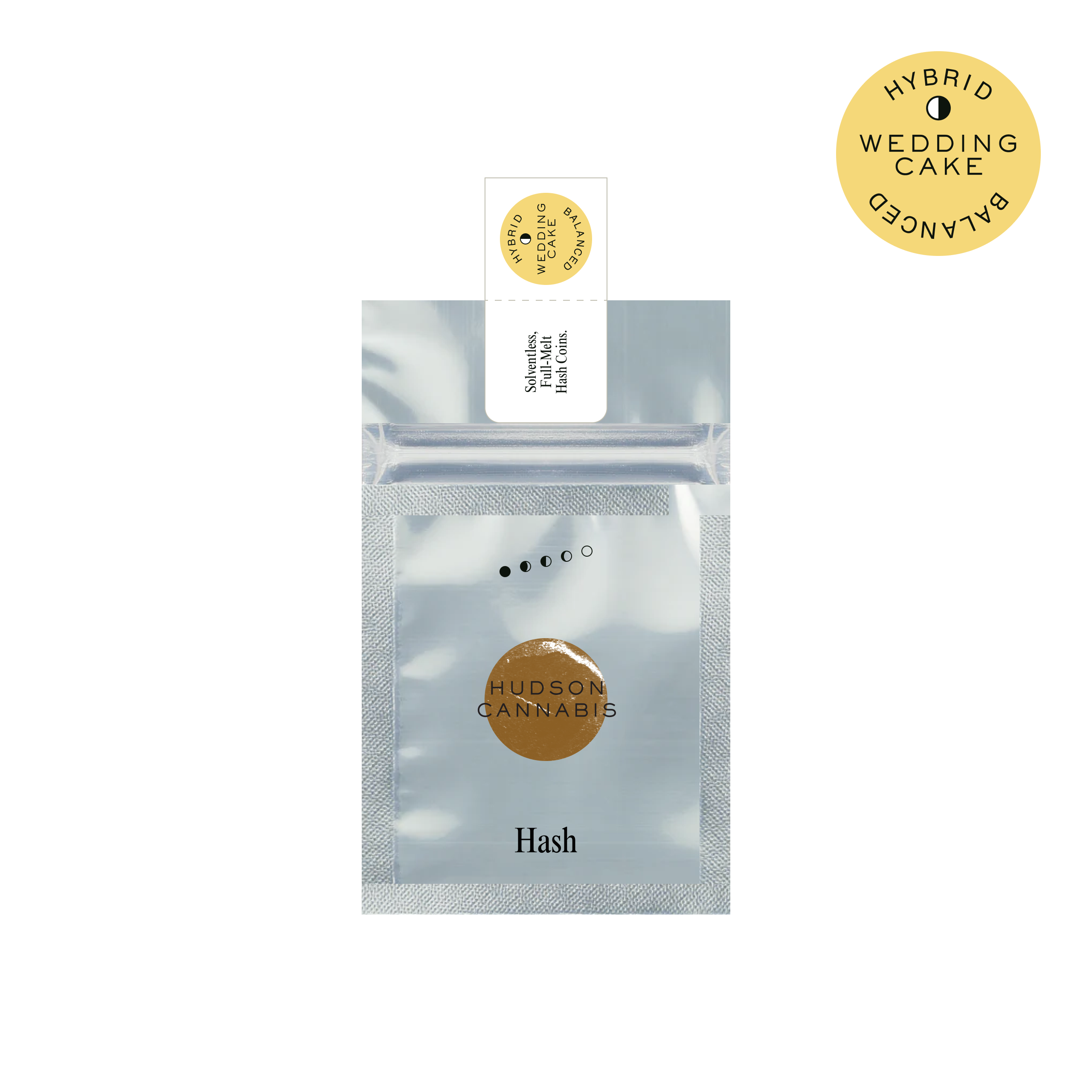 Photograph of Product: Wedding Cake Solventless Hash Coin 1g