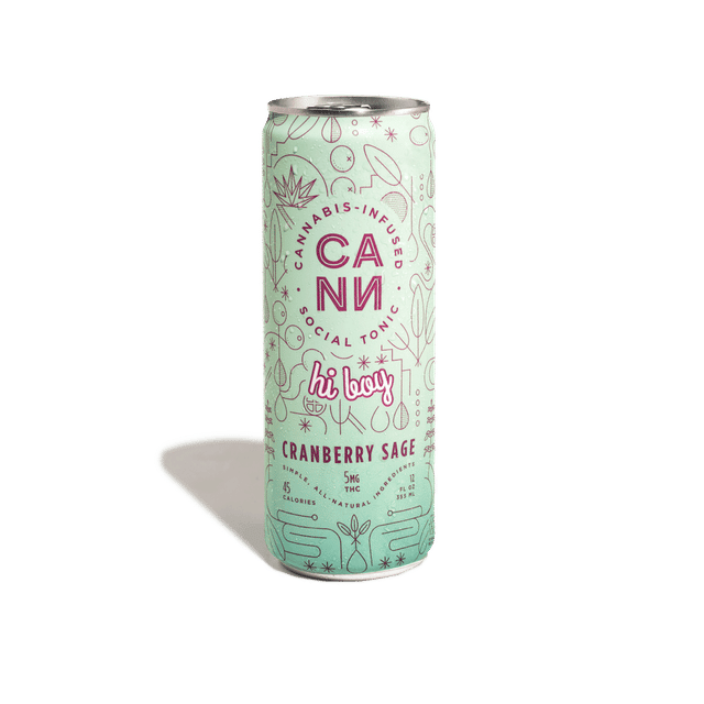 Photograph of product: Cranberry Sage | 1:4 THC:CBD 6Pk 8Oz - 