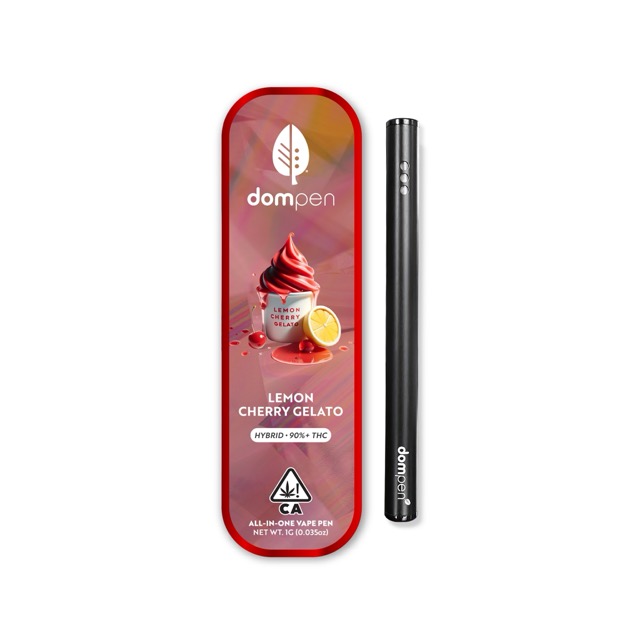 Photograph of product: Dompen: Lemon Cherry Gelato AIO 1g