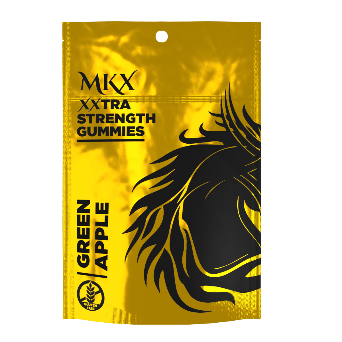 Photograph of product: MKX | Green Apple | THC Gummies | 200mg