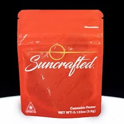 Photograph of product: 3.5G Suncrafted Flower - Jelly Haze