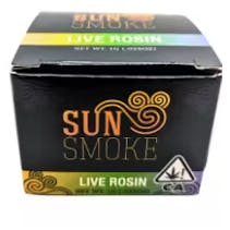 Photograph of product: Platinum Kush Live Rosin 1g - 