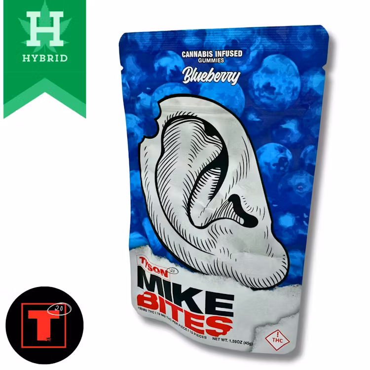 Photograph of product: Tyson Mike Bites 10pk - Blueberry Bites