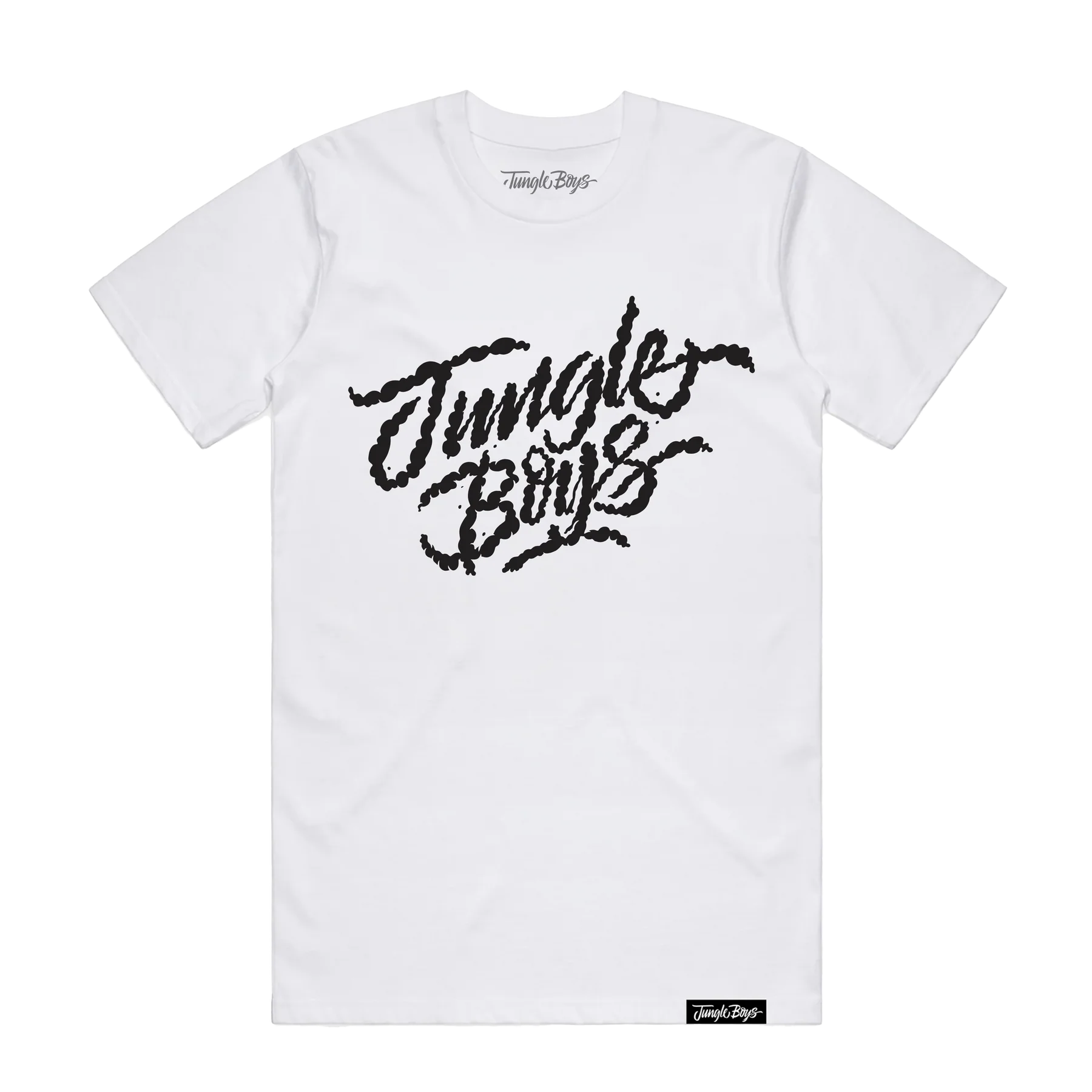 Photograph of product: Smoke Jungle Boys Tee | White | XL