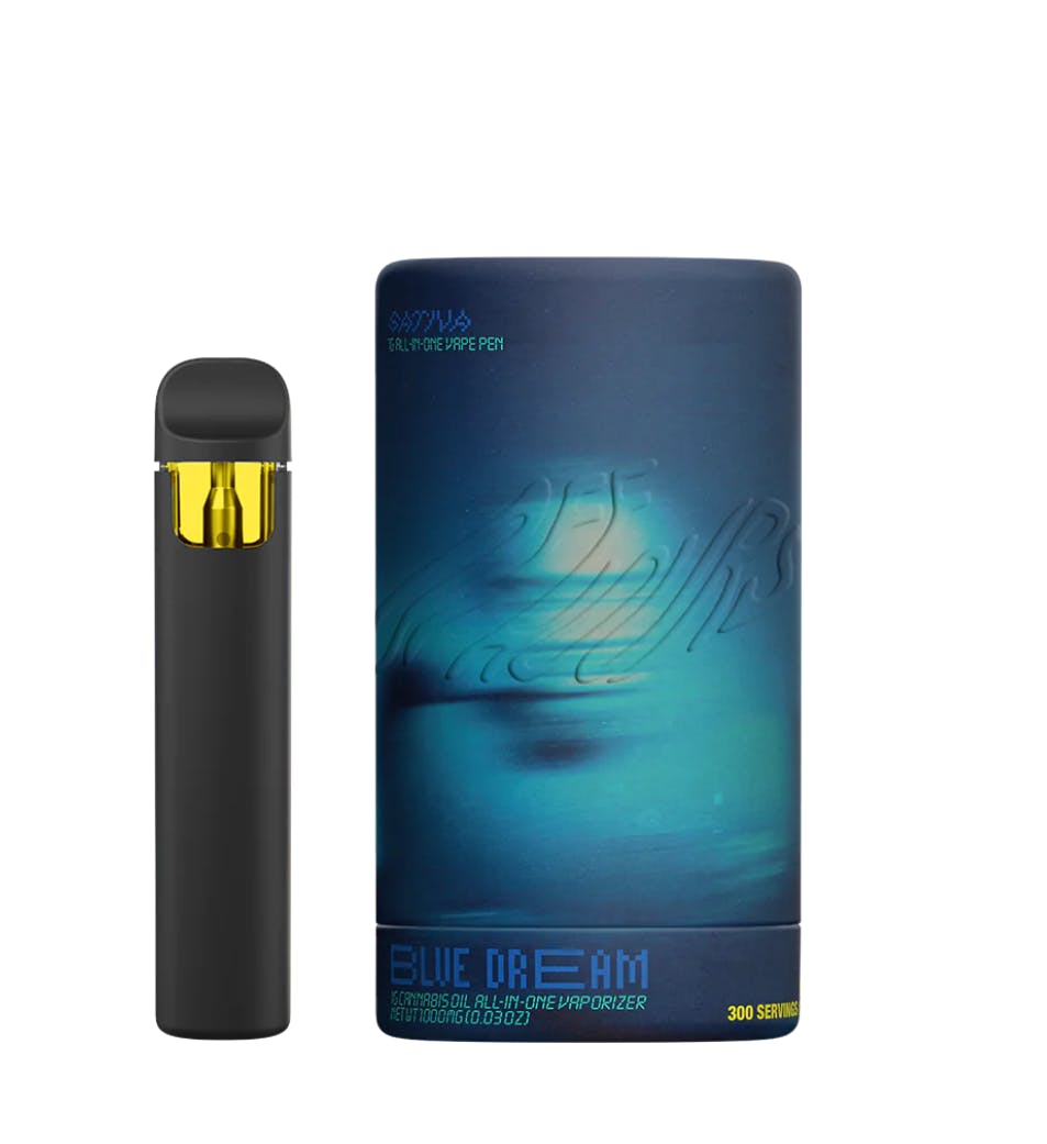 Photograph of product: OFF HOURS | BLUE DREAM | AIO VAPE | 1G