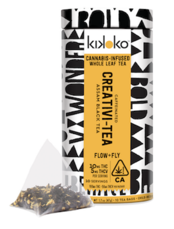 Photograph of product: Kikoko | Infused Tea (TH-oui:10mg | TH-ouiv:5mg) Creativi-Tea