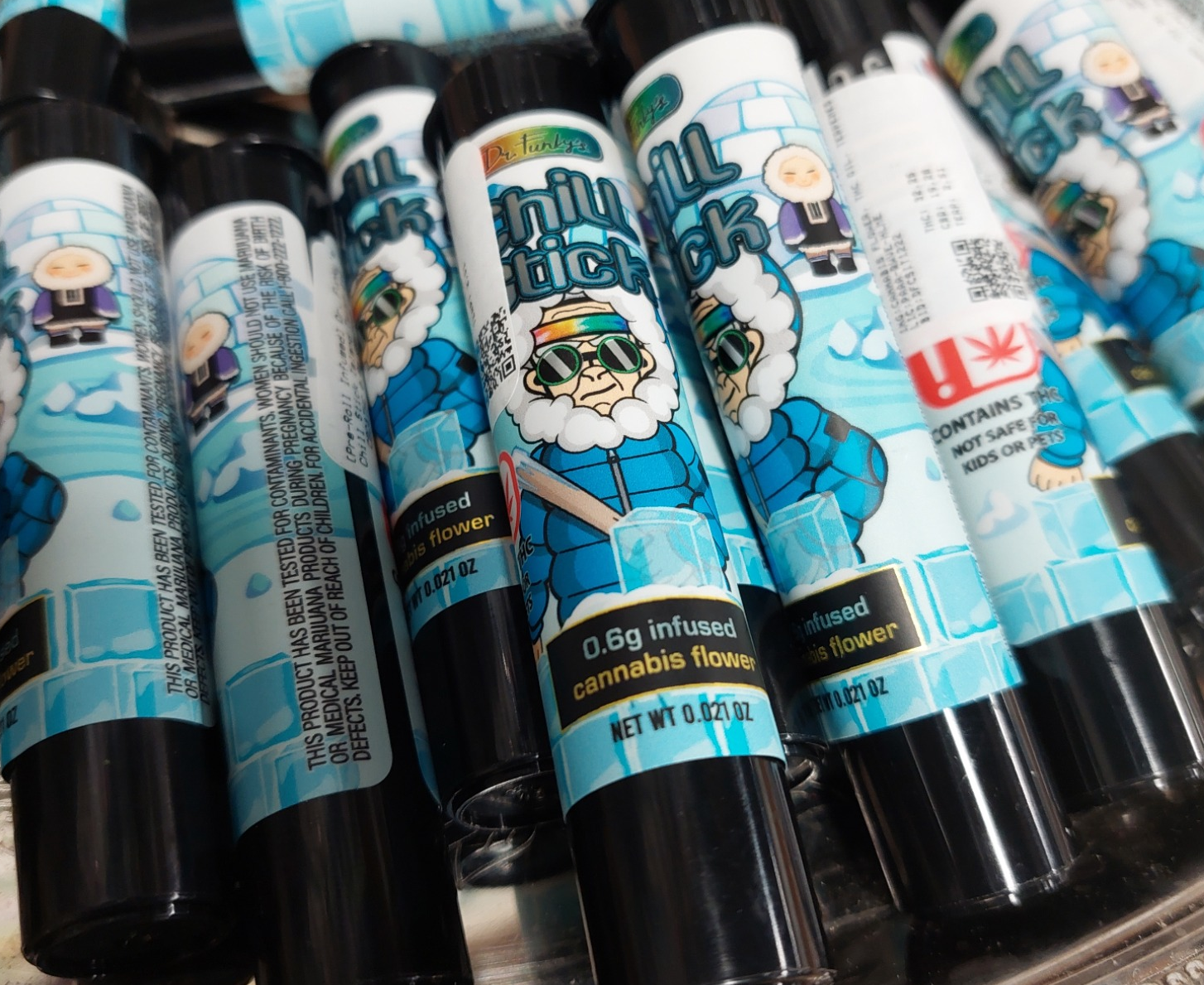 Photograph of product: PRE ROLL DF GRAPEFRUIT GODDESSS + CBG CHILL STICK