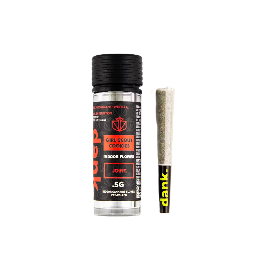 Photograph of product: Dank | Girl Scout Cookies | Indoor Flower Pre-Roll 0.5g