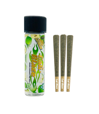 Photograph of product: Green Apple Infused Pre-Roll Pack 3x