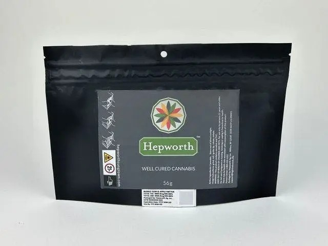 Photograph of product: Hepworth Sungrown | Flower | Kush Mintz x Gelato 41 | - 56.0g
