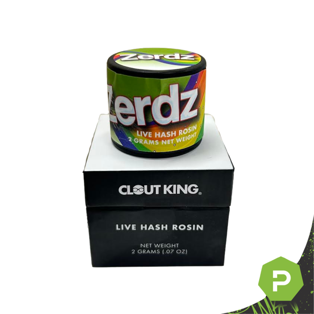Photograph of product: Clout King Live Rosin | Zerdz