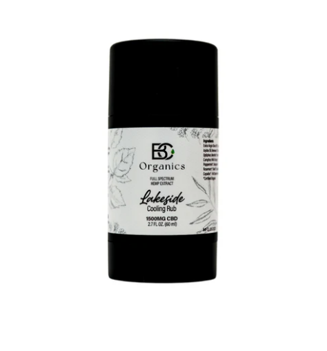 Photograph of product: BC Organics | Cooling CBD Rub | 1500mg CBD | Cooling Stick