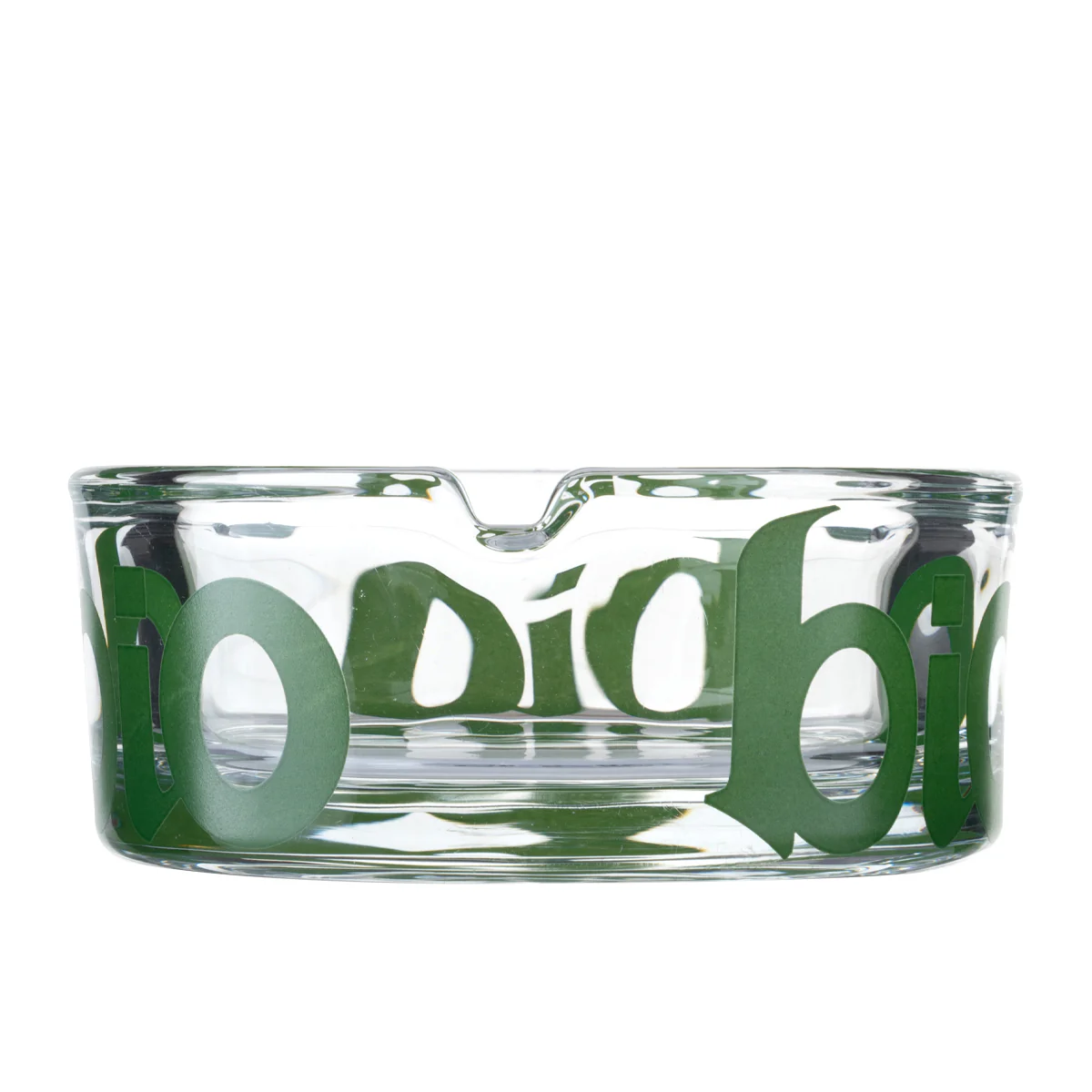 Photograph of product: BIO Glass Classic Ashtray 3" - Green
