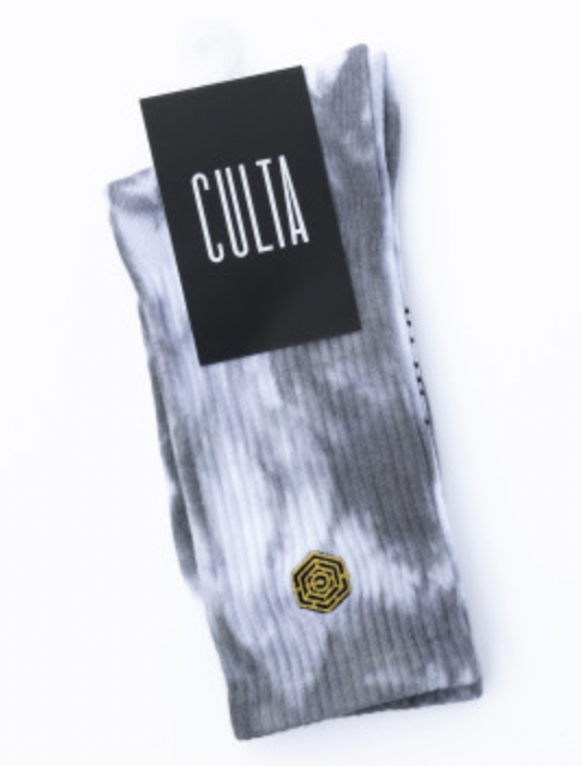 Photograph of Product: Tie Dye Socks (Gray) | S/M