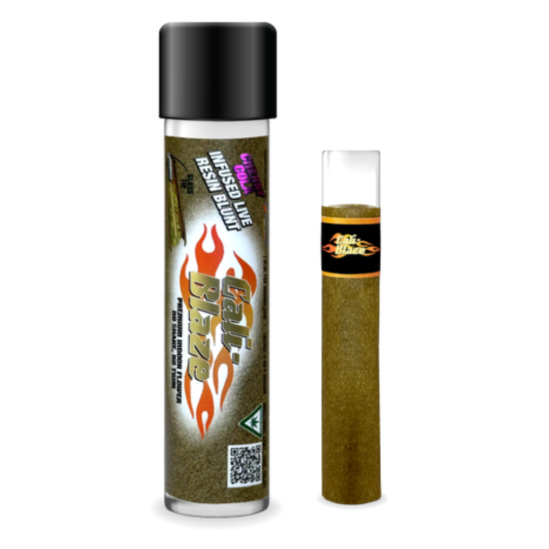 Photograph of product: Cali Blaze | Bubble Gum | Infused Donut Pre-roll Hybrid