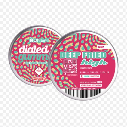 Photograph of product: Dialed In | Rosin Gummies | Deep Fried High (I)