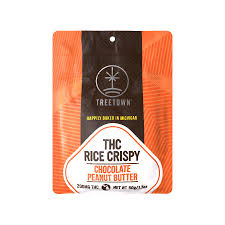 Photograph of product: Treetown Baked Good - Chocolate Peanut Butter Crispy - 200mg