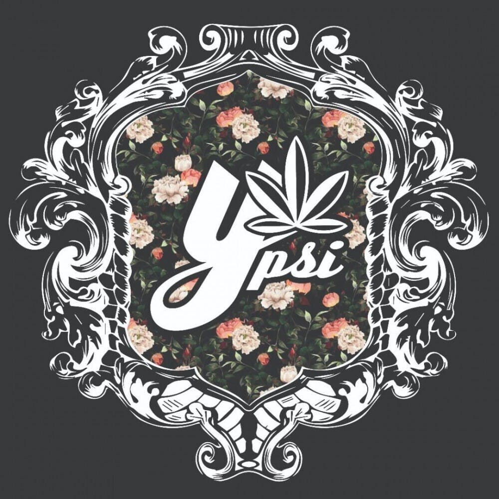 Photograph of product: Large Sticky Floral Sticker