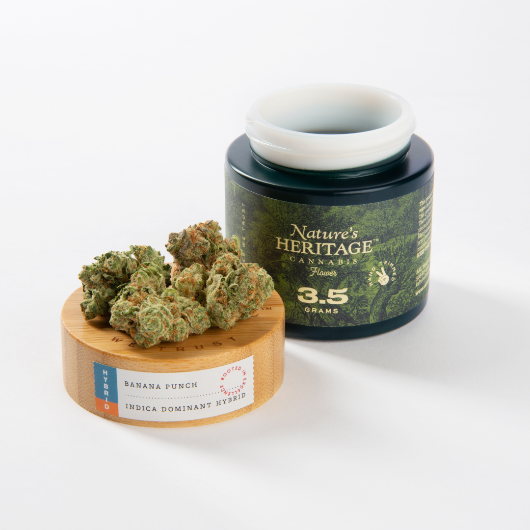 Photograph of product: Nature's Heritage-Flower-Banana Punch 3.5g