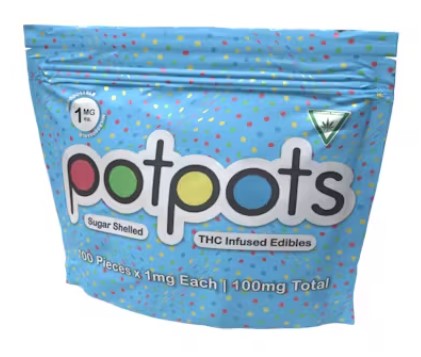 Photograph of Product: Potpots - Milk Chocolate - 100ct