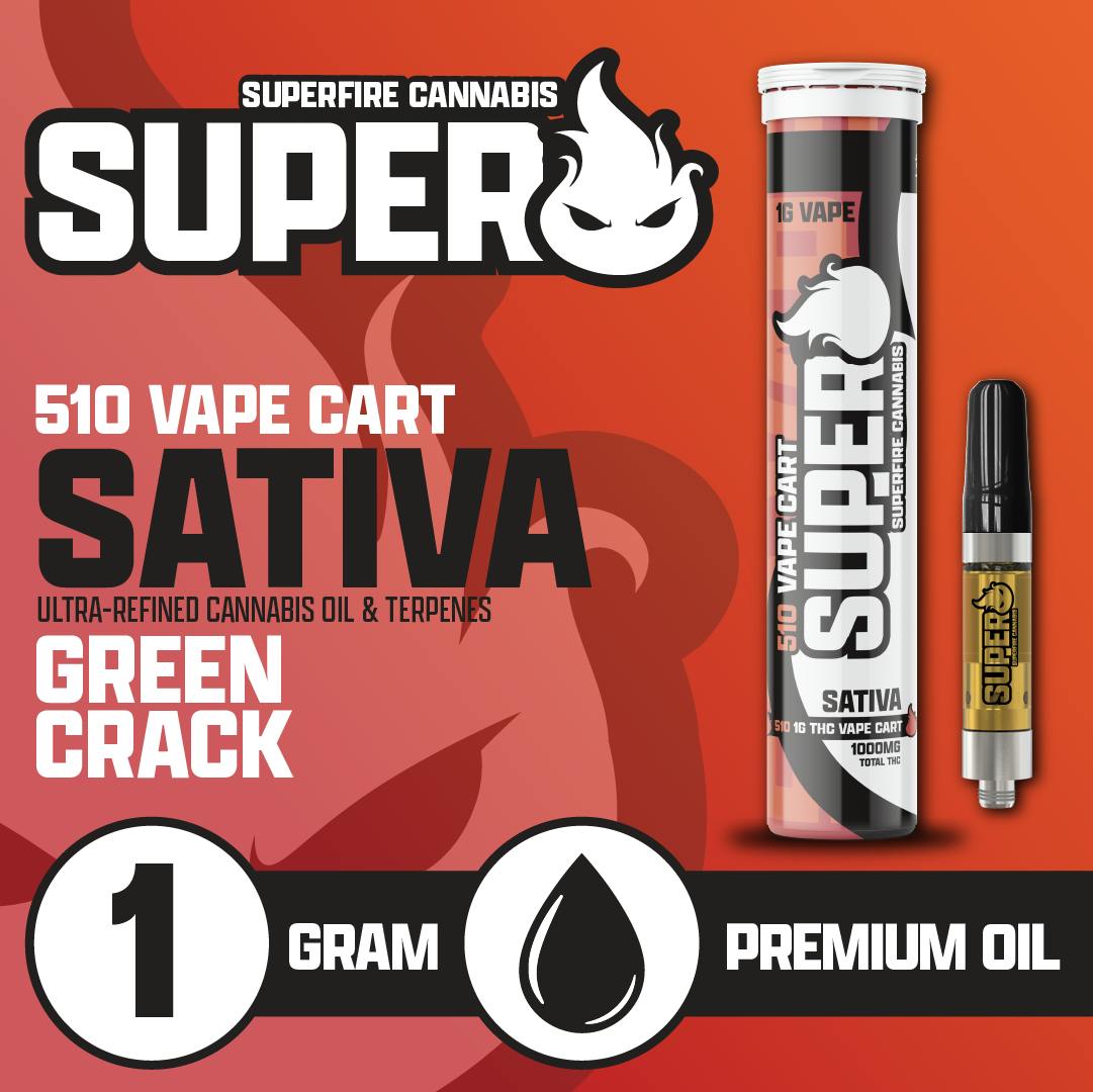 Photograph of product: SuperFire - Green Crack Cart