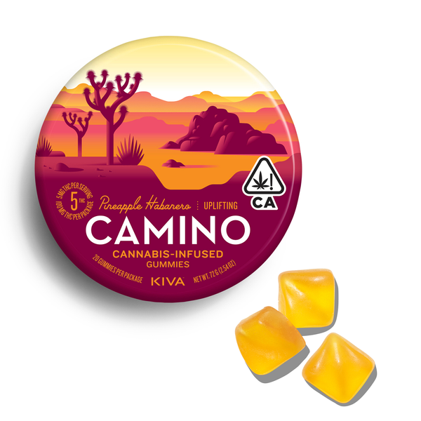 Photograph of product: Camino | Pineapple Habanero | 200MG Gummies