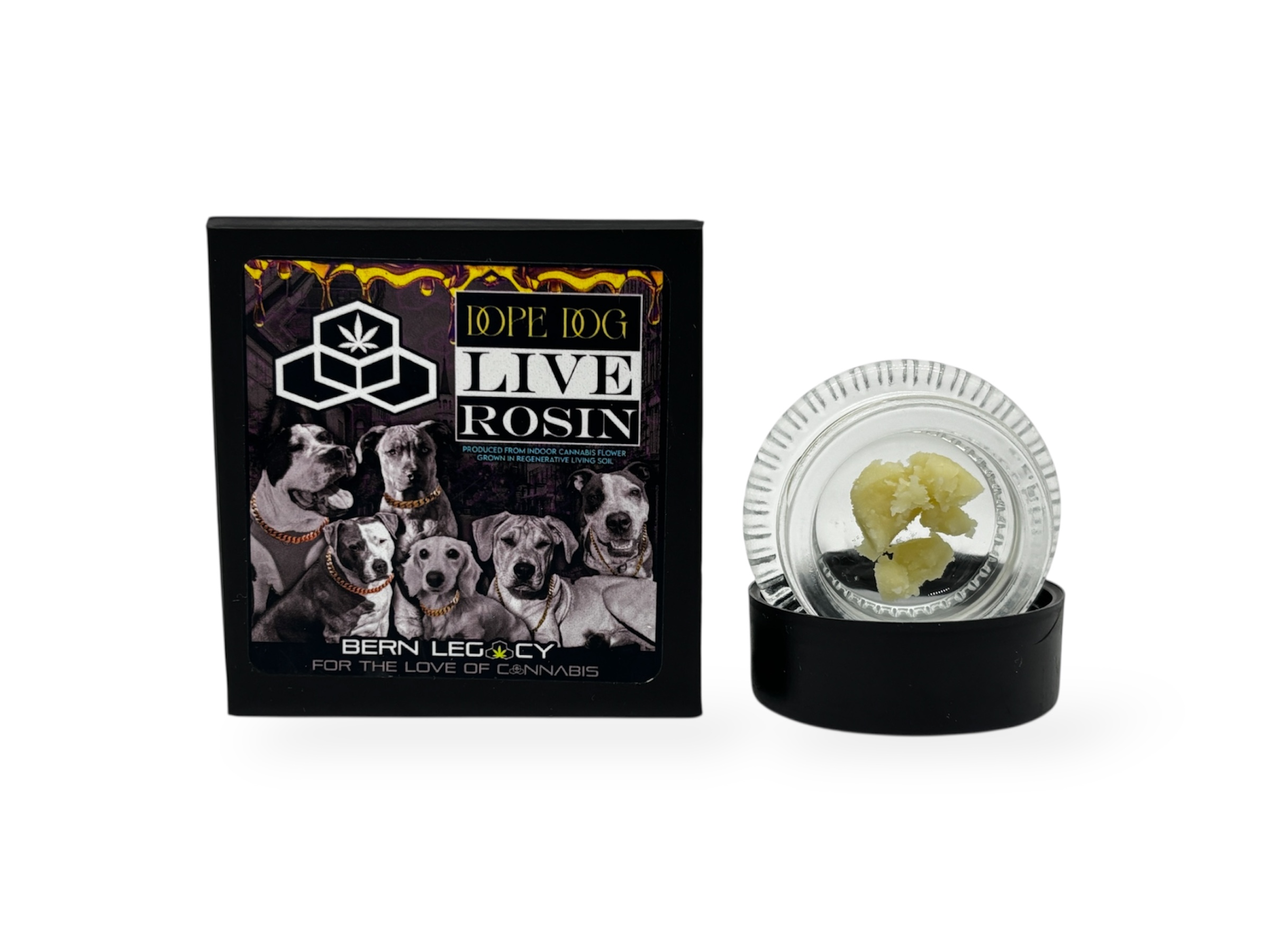 Photograph of product: Dope Dog Live Rosin
