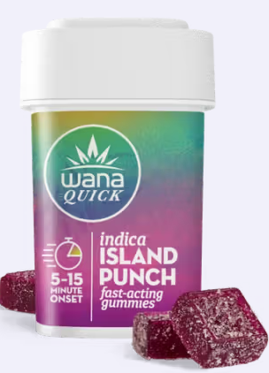 Photograph of product: Wana Quick-Island Punch-20ct - 00177