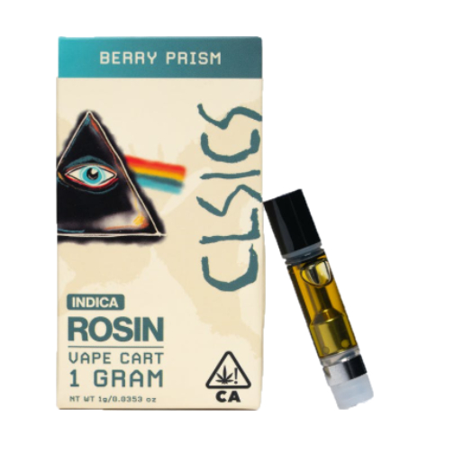 Photograph of product: BERRY PRIZM - 1G LIVE ROSIN VAPE