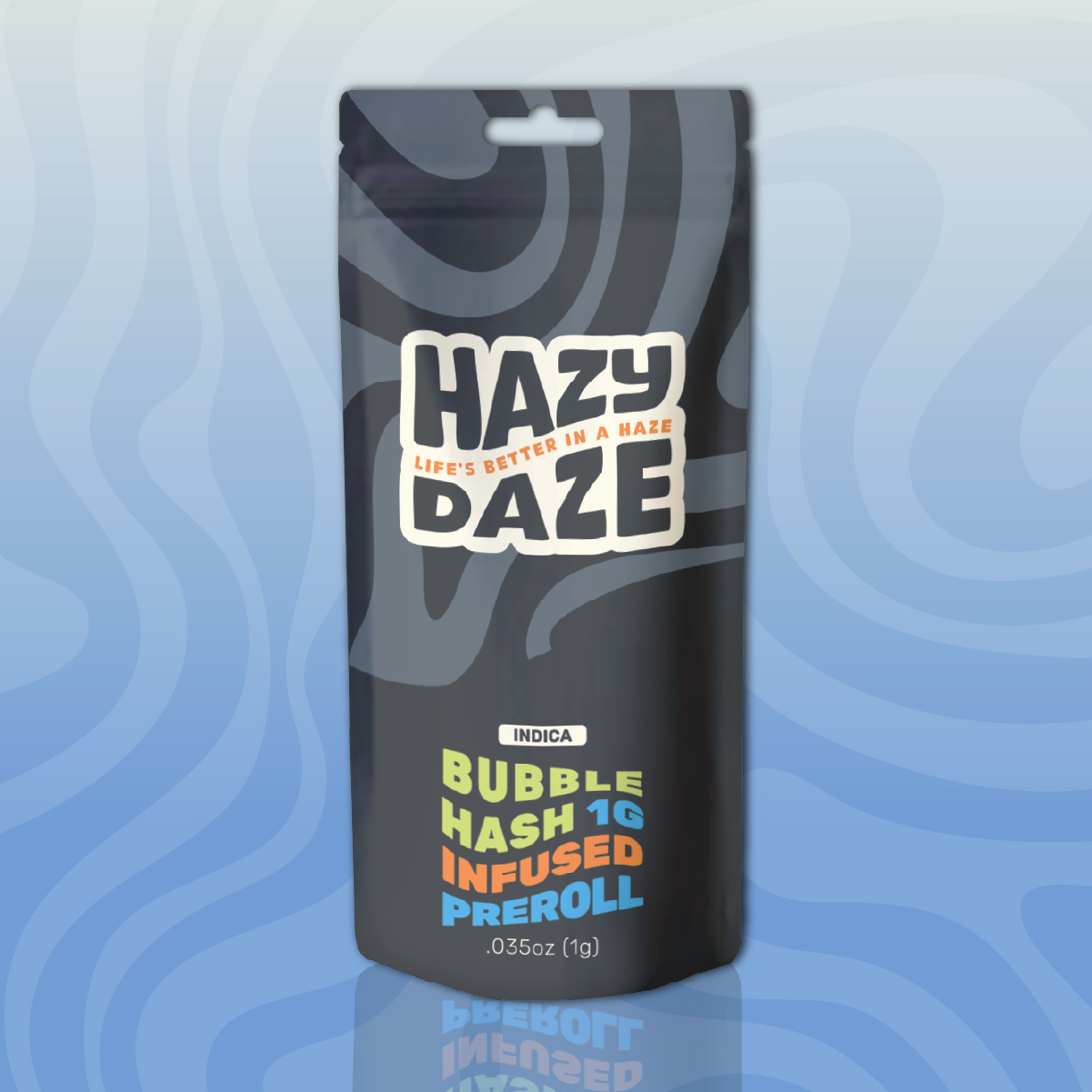 Photograph of product: Perfect Triangle Infused Preroll by Hazy Daze