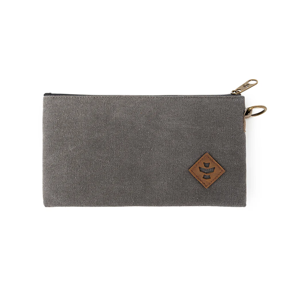 Photograph of product: Revelry - Smell Proof Zipped Medium Stash Bag - ASH