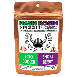 Photograph of product: Ecto Cooler/Snozzberry 25mg au chocolat Rosin Gummies