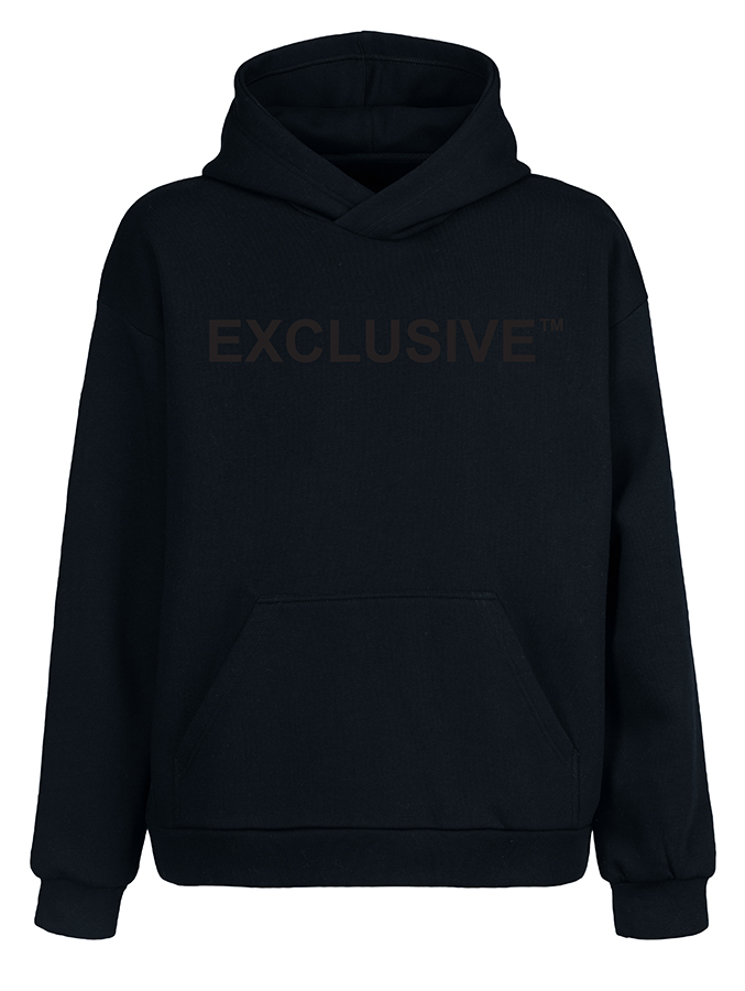Photograph of product: Exclusive Black Logo Hoodie - XL