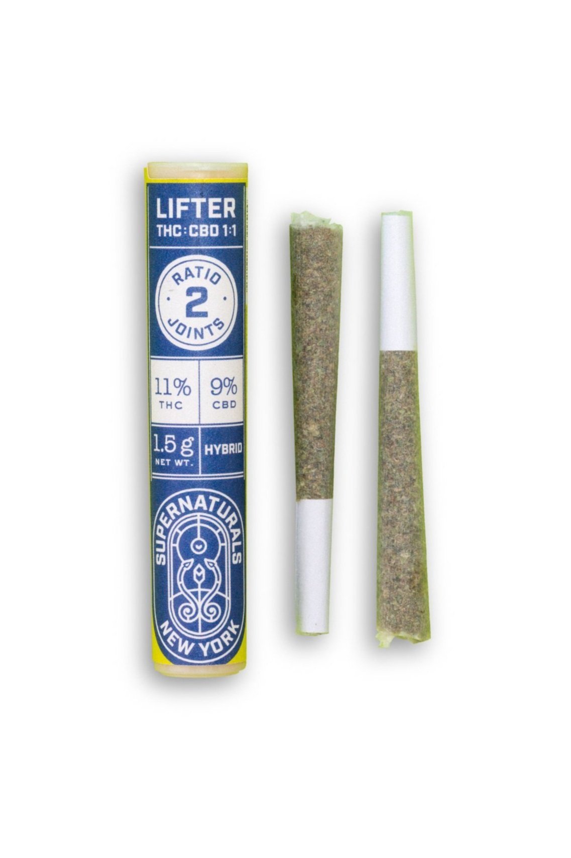 Photograph of Product: Supernaturals - Lifter 1:1 THC:CBD 2pk