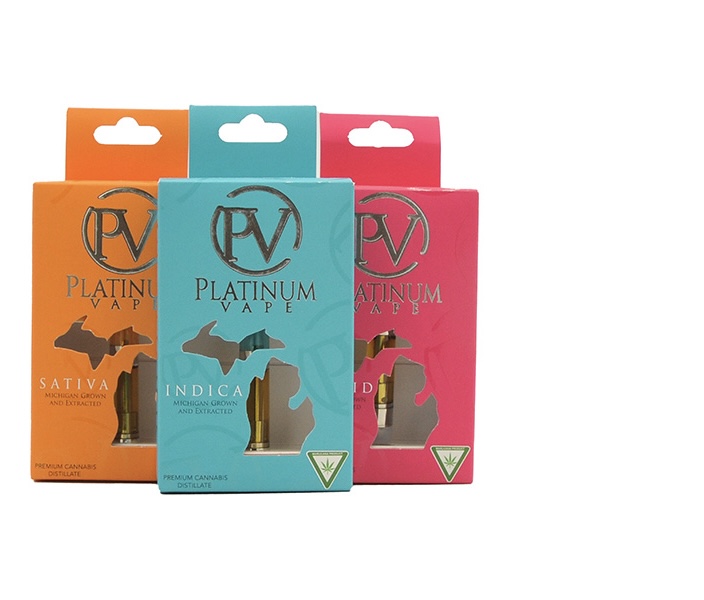 Photograph of product: Platinum: Killer Kiwi 1G Cartridge